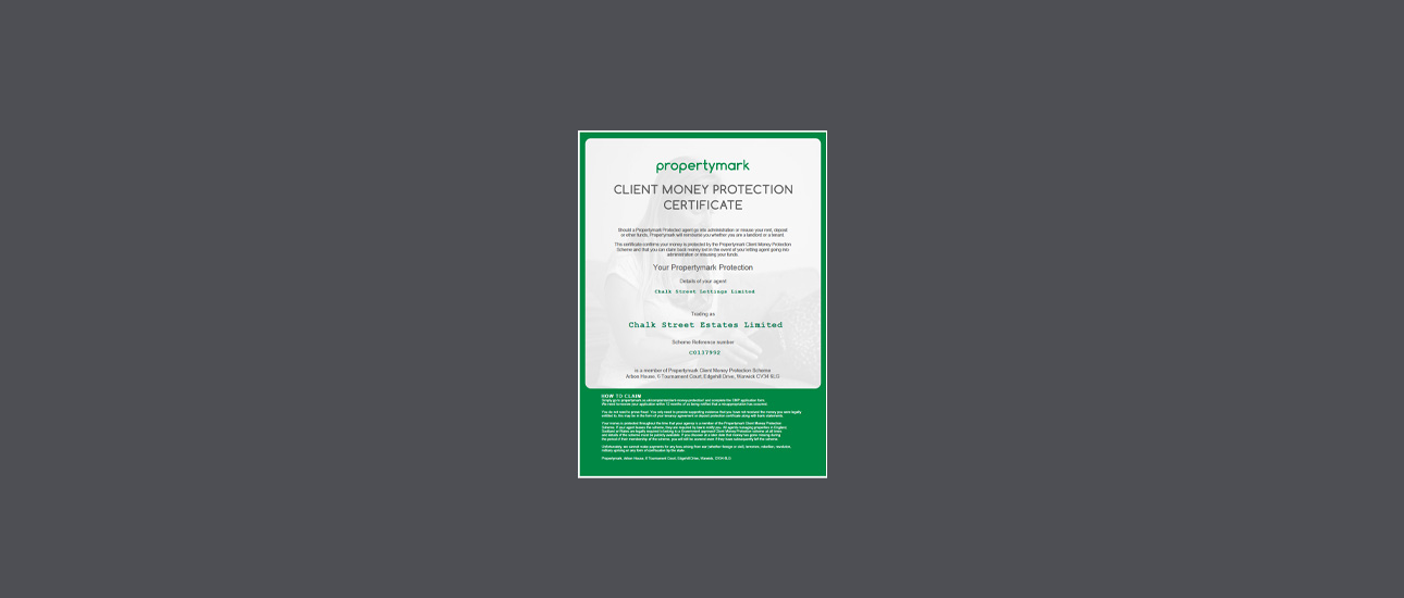 Deposit Protection Certificate