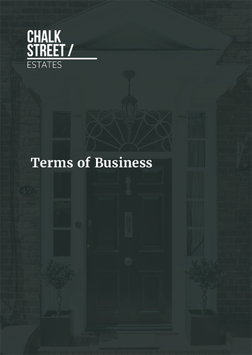 Chalk Street Terms of Business cover